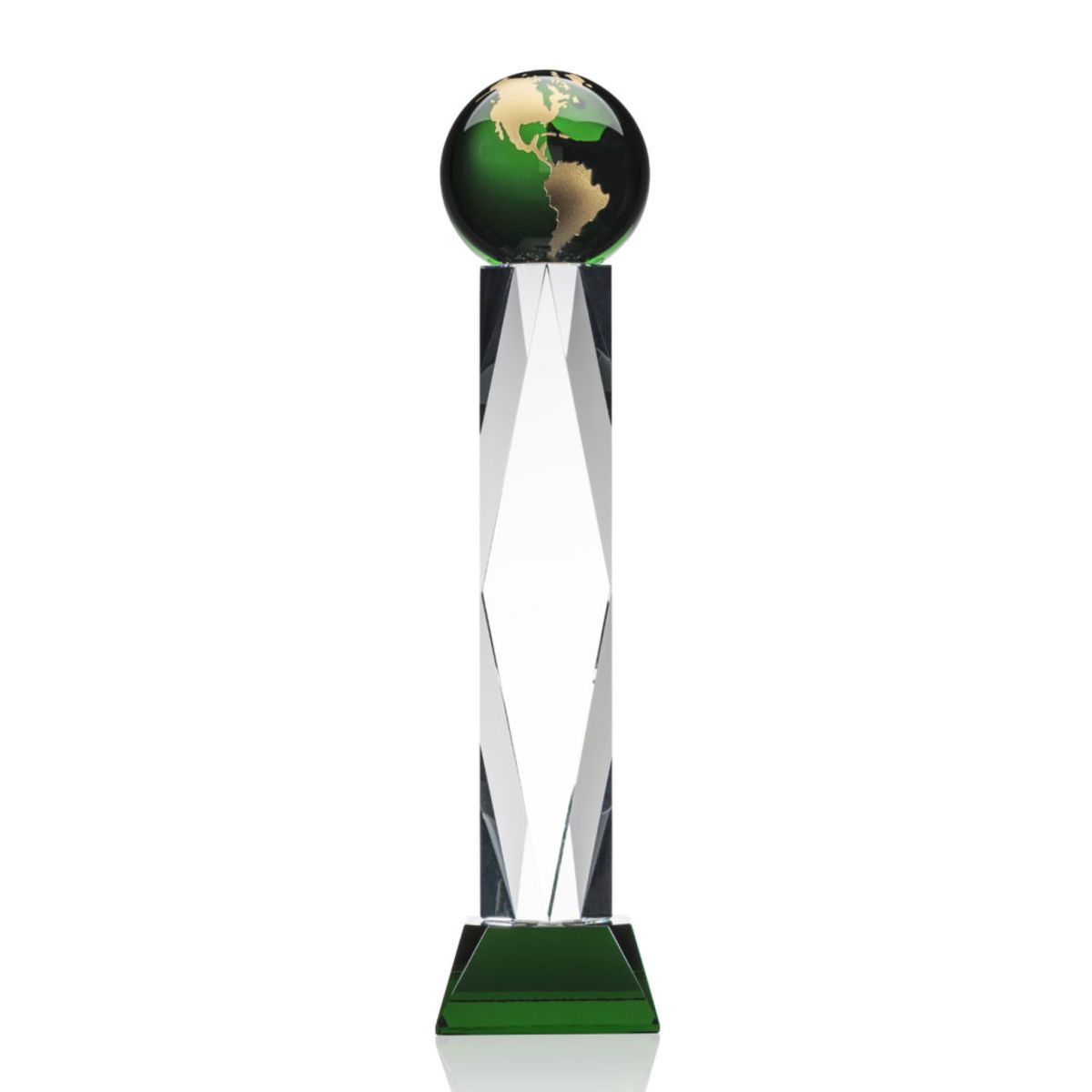 Ripley Globe Award - Green/Gold
