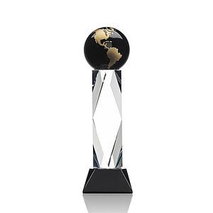 Ripley Globe Award - Black/Gold