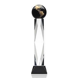 Ripley Globe Award - Black/Gold