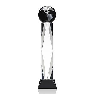 Ripley Globe Award - Black/Silver