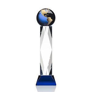 Ripley Globe Award - Blue/Gold