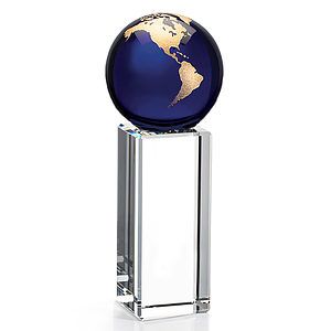 Luz Globe Award - Blue/Gold