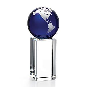 Luz Globe Award - Blue/Silver
