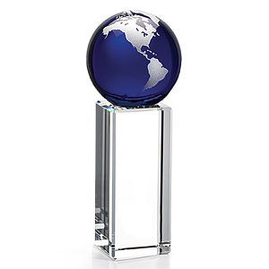 Luz Globe Award - Blue/Silver