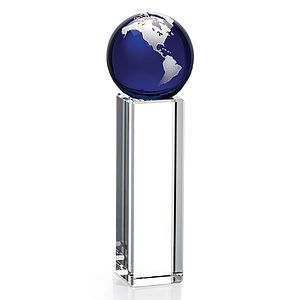 Luz Globe Award - Blue/Silver