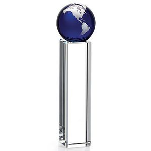 Luz Globe Award - Blue/Silver