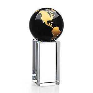 Luz Globe Award - Black/Gold