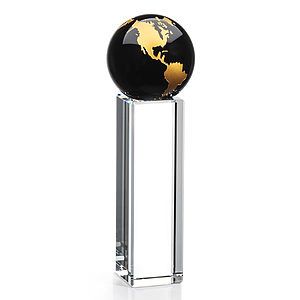 Luz Globe Award - Black/Gold