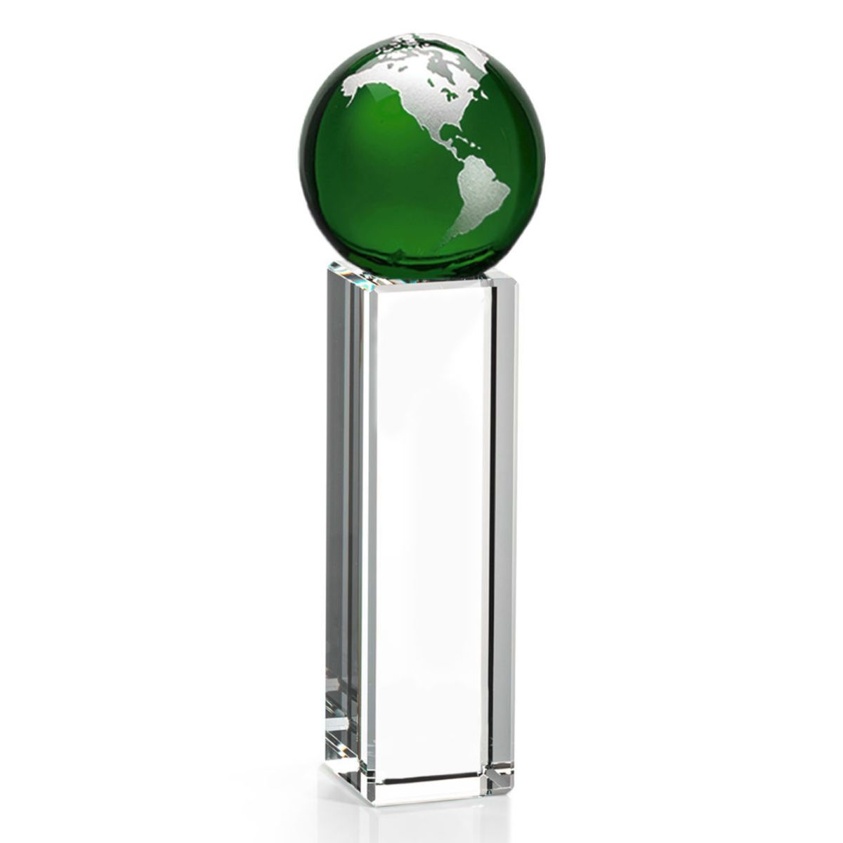 Luz Globe Award - Green/Silver