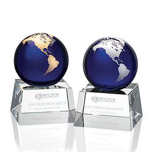 Blythwood Globe Award - Blue
