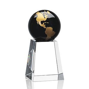 Heathcote Globe Award - Black/Gold