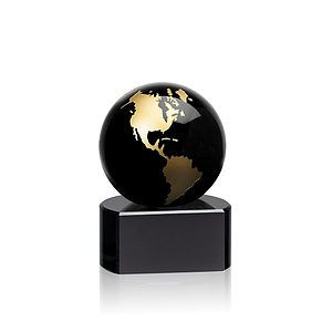 Marcana Globe Award - Black/Gold
