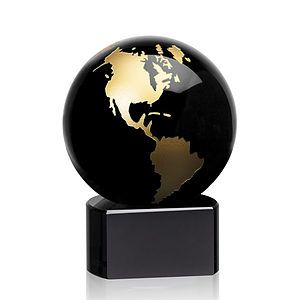 Marcana Globe Award - Black/Gold