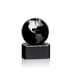 Marcana Globe Award - Black/Silver