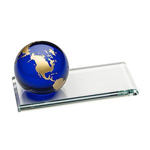Fairfield Globe Award - Blue