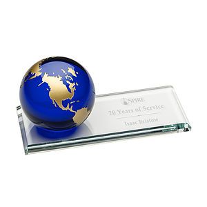 Fairfield Globe Award - Blue