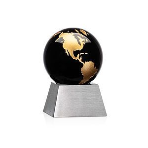 Ryegate Globe Award - Black/Gold
