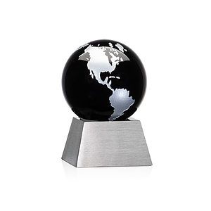 Ryegate Globe Award - Black/Silver