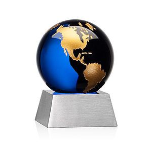 Ryegate Globe Award - Blue/Gold