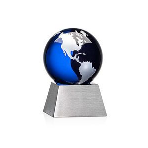 Ryegate Globe Award - Blue/Silver