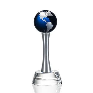 Willshire Globe Award - Blue 