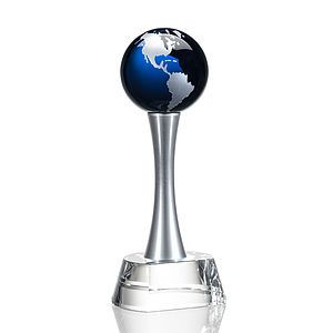 Willshire Globe Award - Blue 