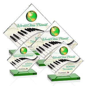 Ferrand VividPrint™ Award - Green/Gold