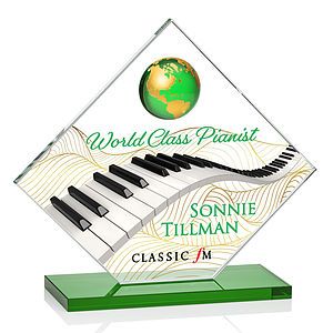 Ferrand VividPrint™ Award - Green/Gold