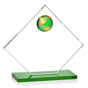 Ferrand VividPrint™ Award - Green/Gold