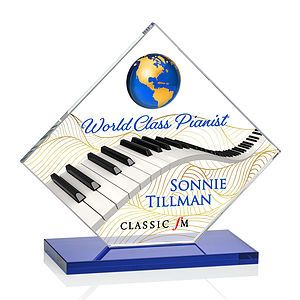 Ferrand VividPrint™ Award - Blue/Gold