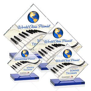 Ferrand VividPrint™ Award - Blue/Gold