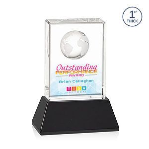 Ambassador VividPrint™ Award on Base - Black