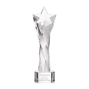 Arlington Star Award on Paragon Base - Clear