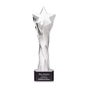 Arlington Star Award on Paragon Base - Black