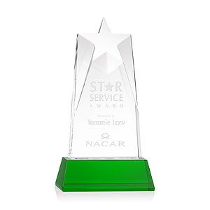 Millington Star on Base - Green