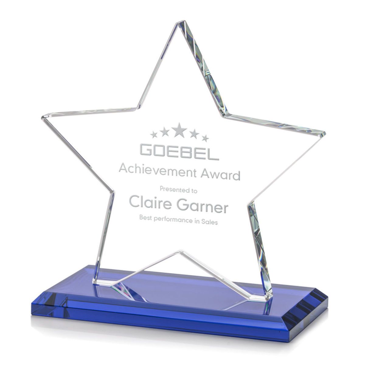 Sudbury Star Award - Blue