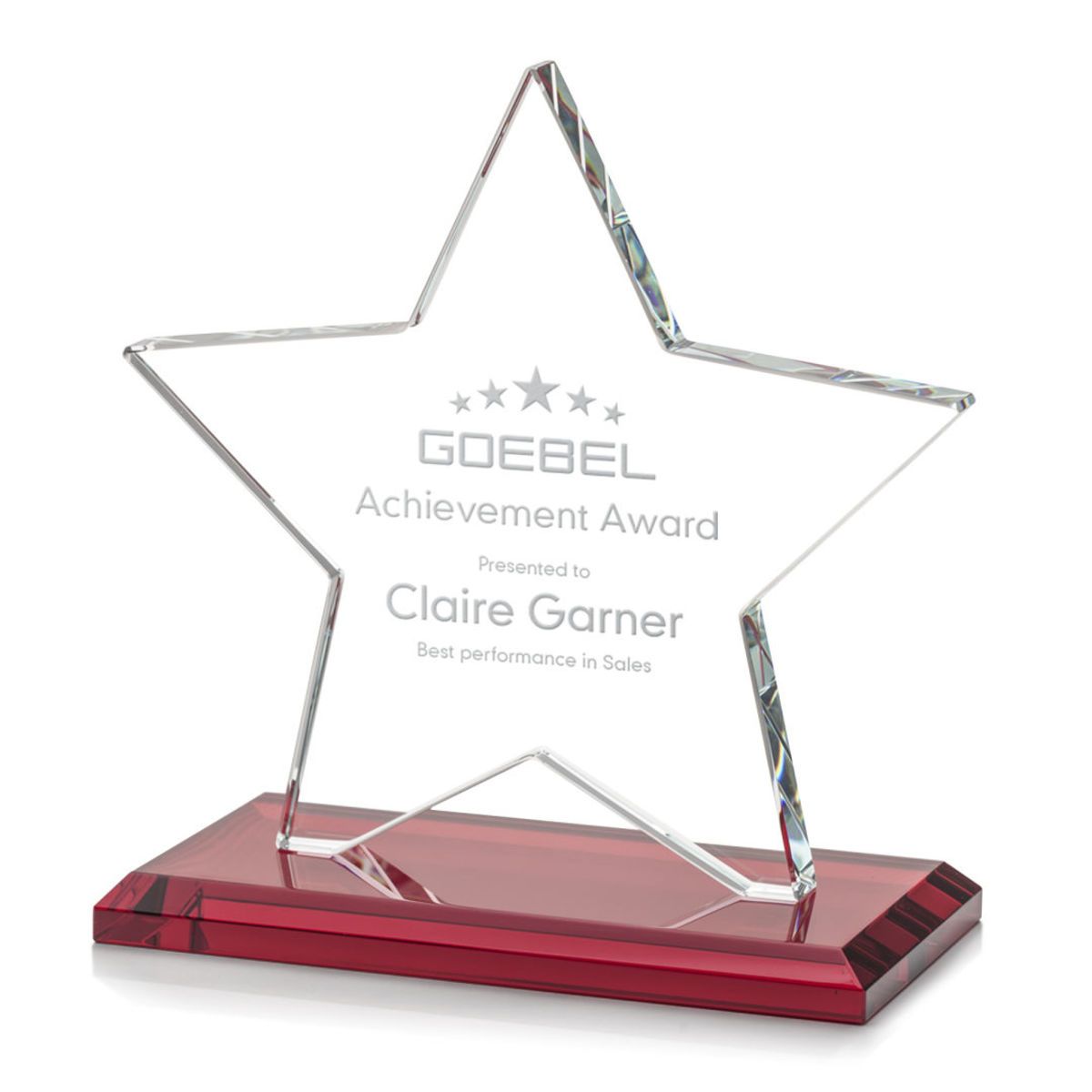 Sudbury Star Award - Red