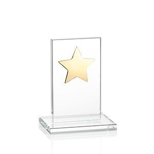 Dallas Star Award - Clear/Gold