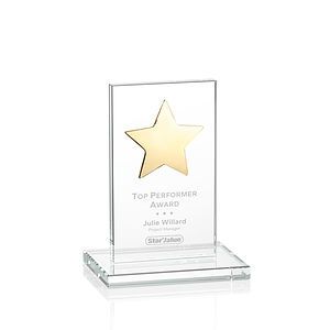 Dallas Star Award - Clear/Gold