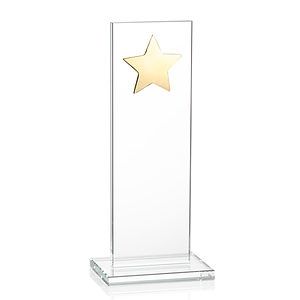 Dallas Star Award - Clear/Gold