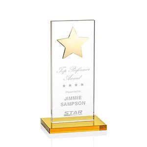 Dallas Star Award - Amber/Gold