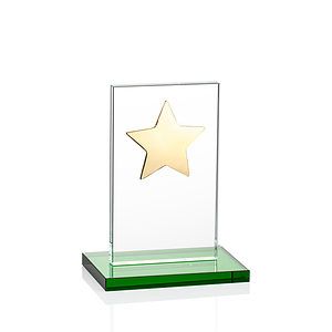 Dallas Star Award - Green/Gold 