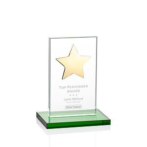 Dallas Star Award - Green/Gold 