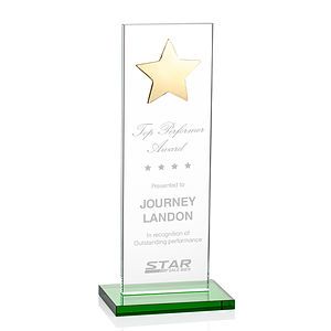 Dallas Star Award - Green/Gold 