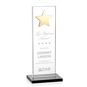 Dallas Star Award - Black/Gold