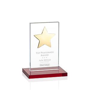 Dallas Star Award - Red/Gold 