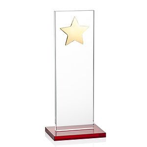 Dallas Star Award - Red/Gold 