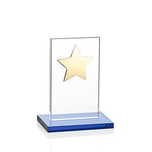 Dallas Star Award - Sky Blue/Gold 
