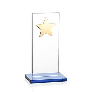 Dallas Star Award - Sky Blue/Gold 