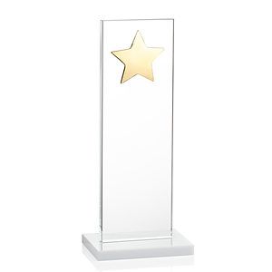 Dallas Star Award - White/Gold